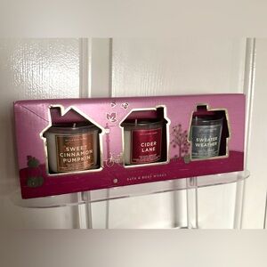Bath and Body Works Fall Favorites Candle Trio